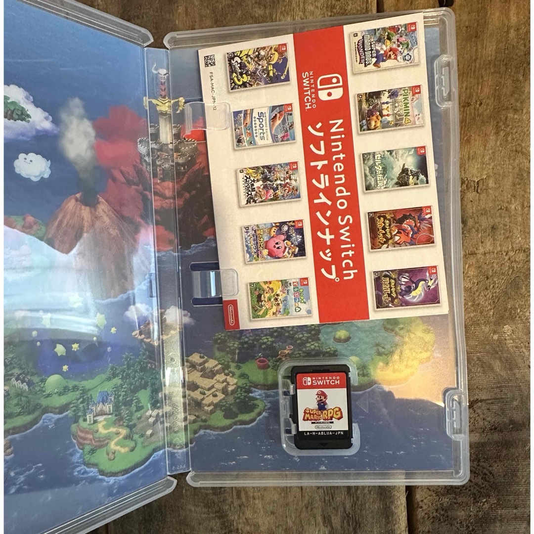 Nintendo Switch(ニンテンドースイッチ)の【美品】スーパマリオRPG Switch エンタメ/ホビーのゲームソフト/ゲーム機本体(家庭用ゲームソフト)の商品写真