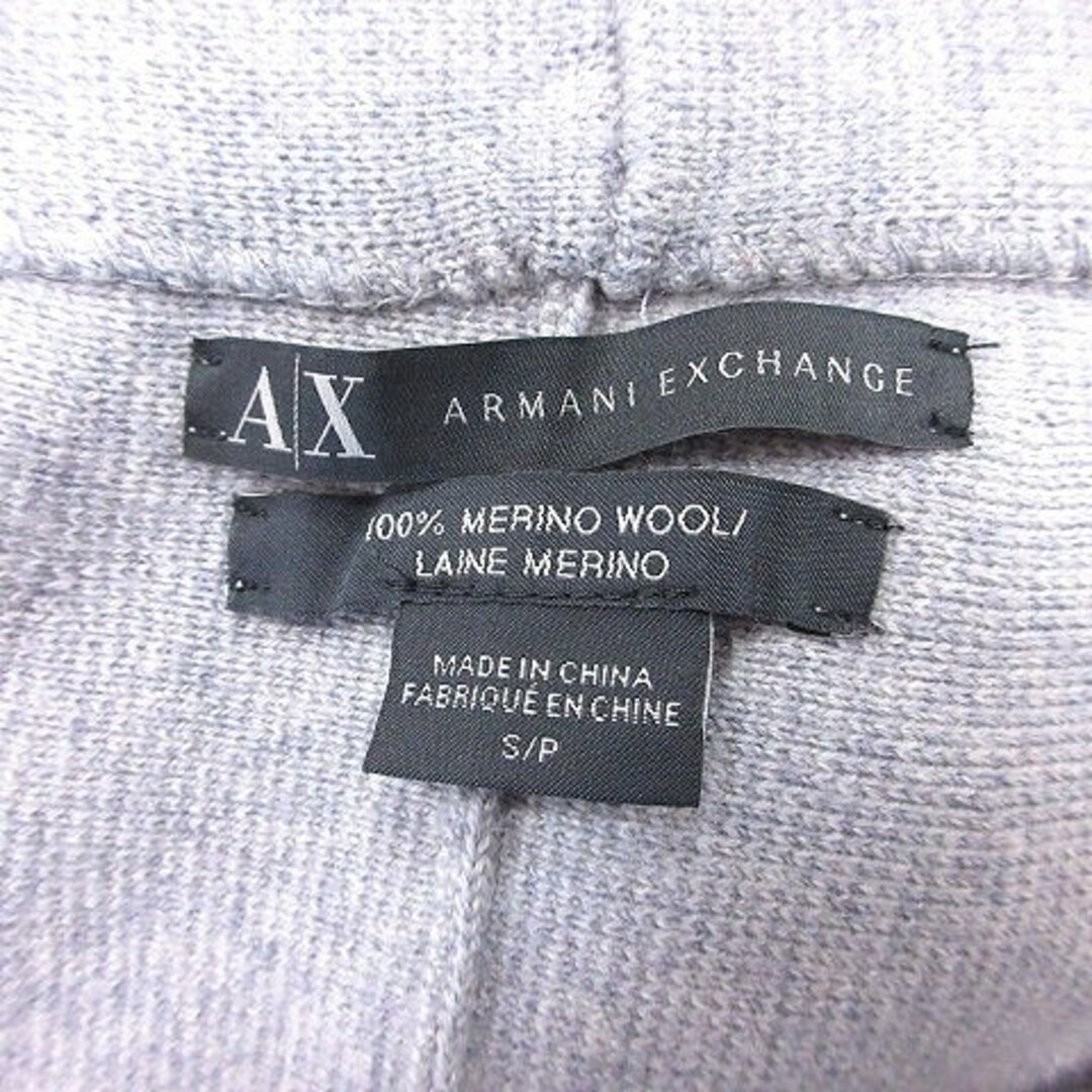 ARMANI EXCHANGE(アルマーニエクスチェンジ)のアルマーニエクスチェンジ フレアスカート ミニ ニット S グレー /AU レディースのスカート(ミニスカート)の商品写真