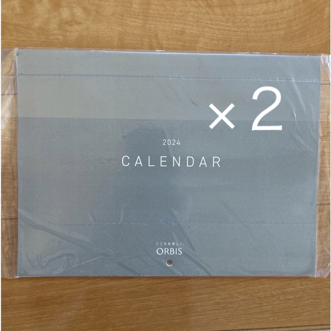 オルビス  2024年カレンダー　2冊 インテリア/住まい/日用品の文房具(カレンダー/スケジュール)の商品写真