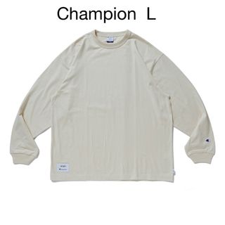 ダブルタップス(W)taps)のL WTAPS ACADEMY LS COTTON. CHAMPION SAND(Tシャツ/カットソー(七分/長袖))