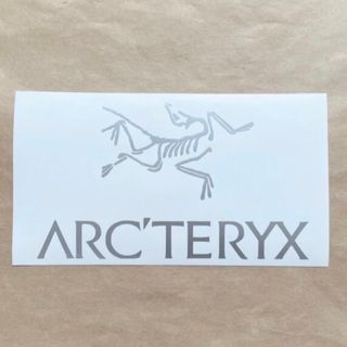 アークテリクス(ARC'TERYX)の◆13㎝◆ARC'TERYX アークテリクス ステッカー◆シルバー◆(その他)