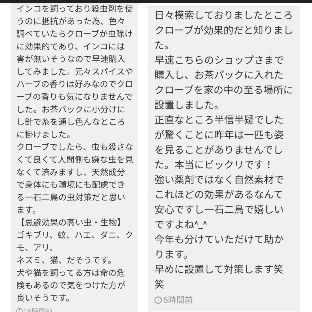 クローブホール50g 段ボール梱包なし 食品/飲料/酒の食品(調味料)の商品写真