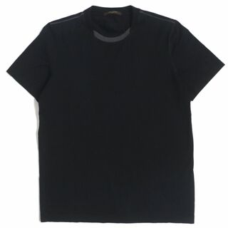 正規　美品　ルイヴィトン　ロゴ　Tシャツ　ブラック