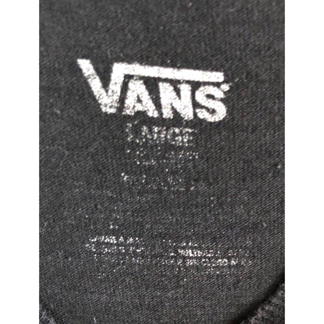 VANS(ヴァンズ)のVANS　Tシャツ　L　黒　USA古着 メンズのトップス(Tシャツ/カットソー(半袖/袖なし))の商品写真