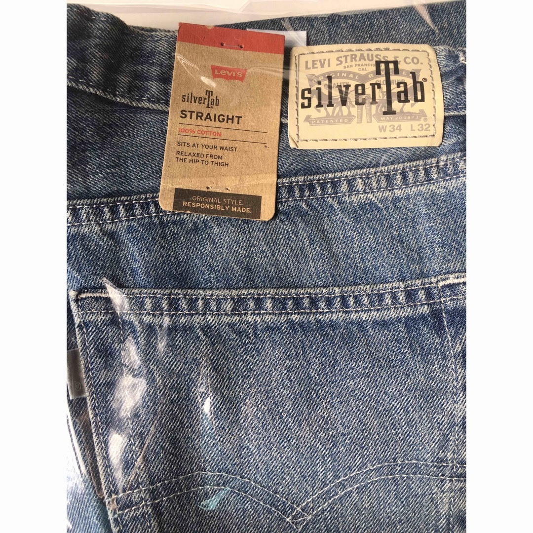 【Levi's／リーバイス】Silver Tab™ ストレート ジーンズ・W34