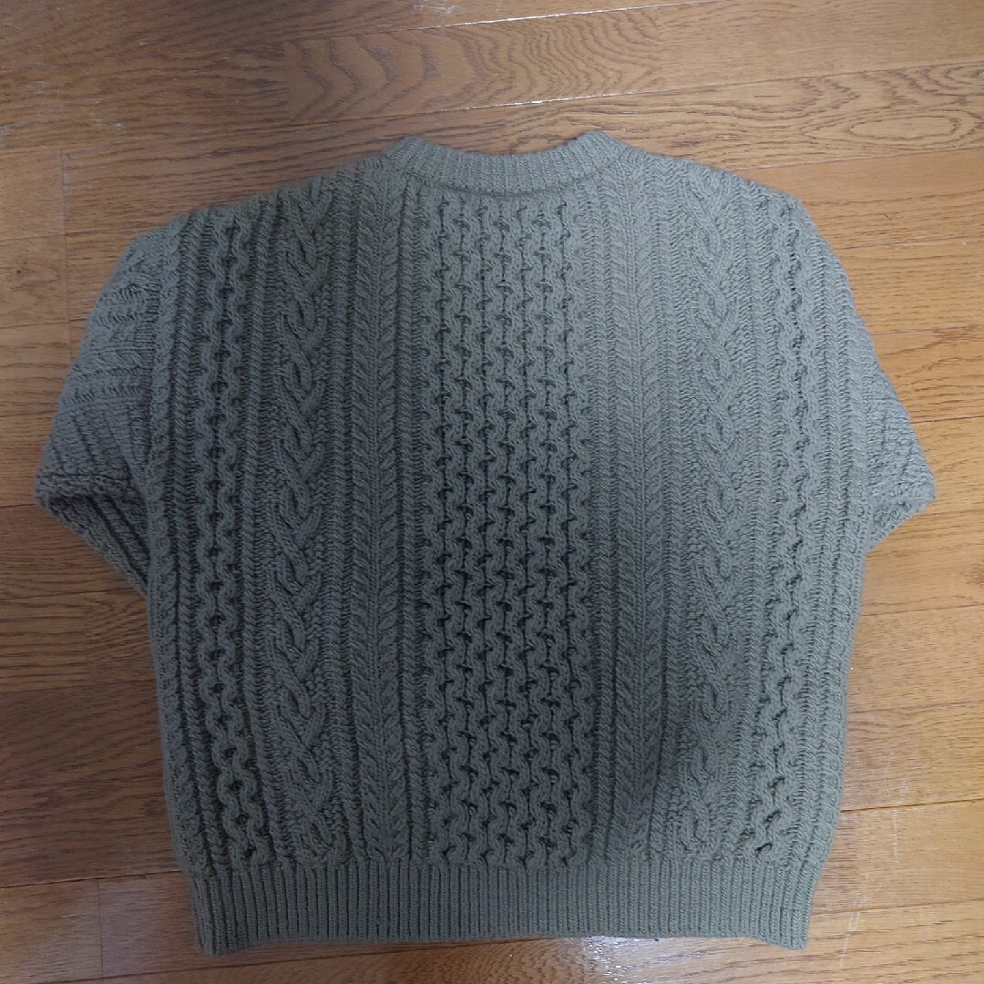 AURALEE FRENCH MERINO ARAN KNIT セーター　ニット