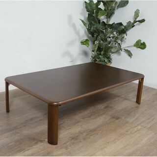 　折りたたみテーブル　座卓　センターテーブル　　ブラウン幅105cm(折たたみテーブル)