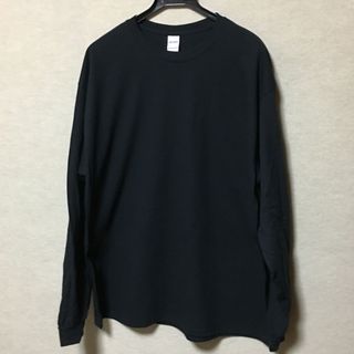 ギルタン(GILDAN)の新品 GILDAN ギルダン 長袖ロンT ブラック 黒 XL(Tシャツ/カットソー(七分/長袖))