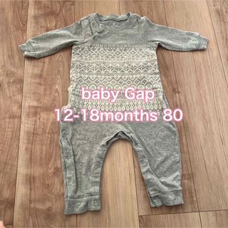 ベビーギャップ(babyGAP)のbaby Gap 12-18months 80 ロンパース(ロンパース)