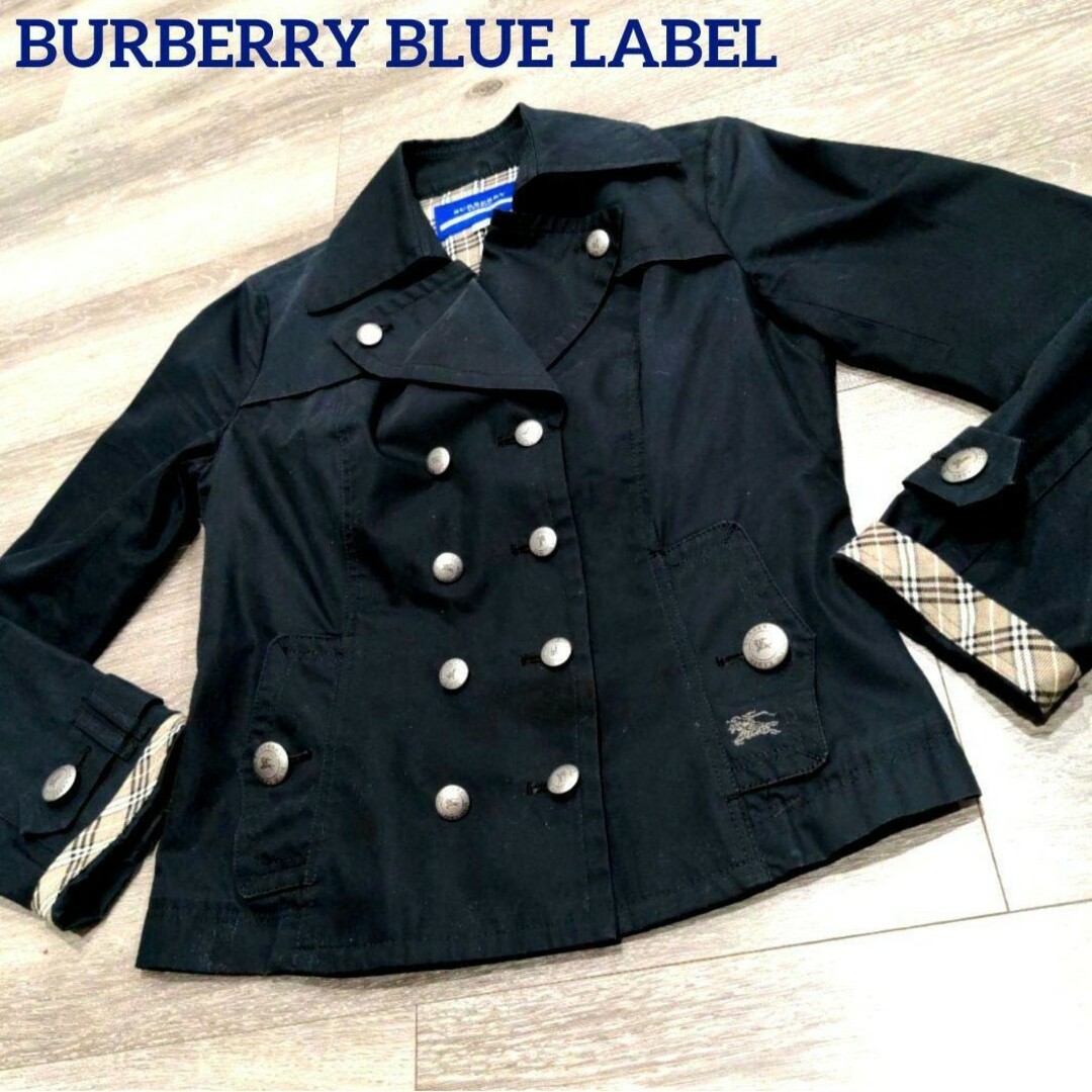 BURBERRY BLUE LABEL - BURBERRY BLUE LABEL ショート丈 ジャケット