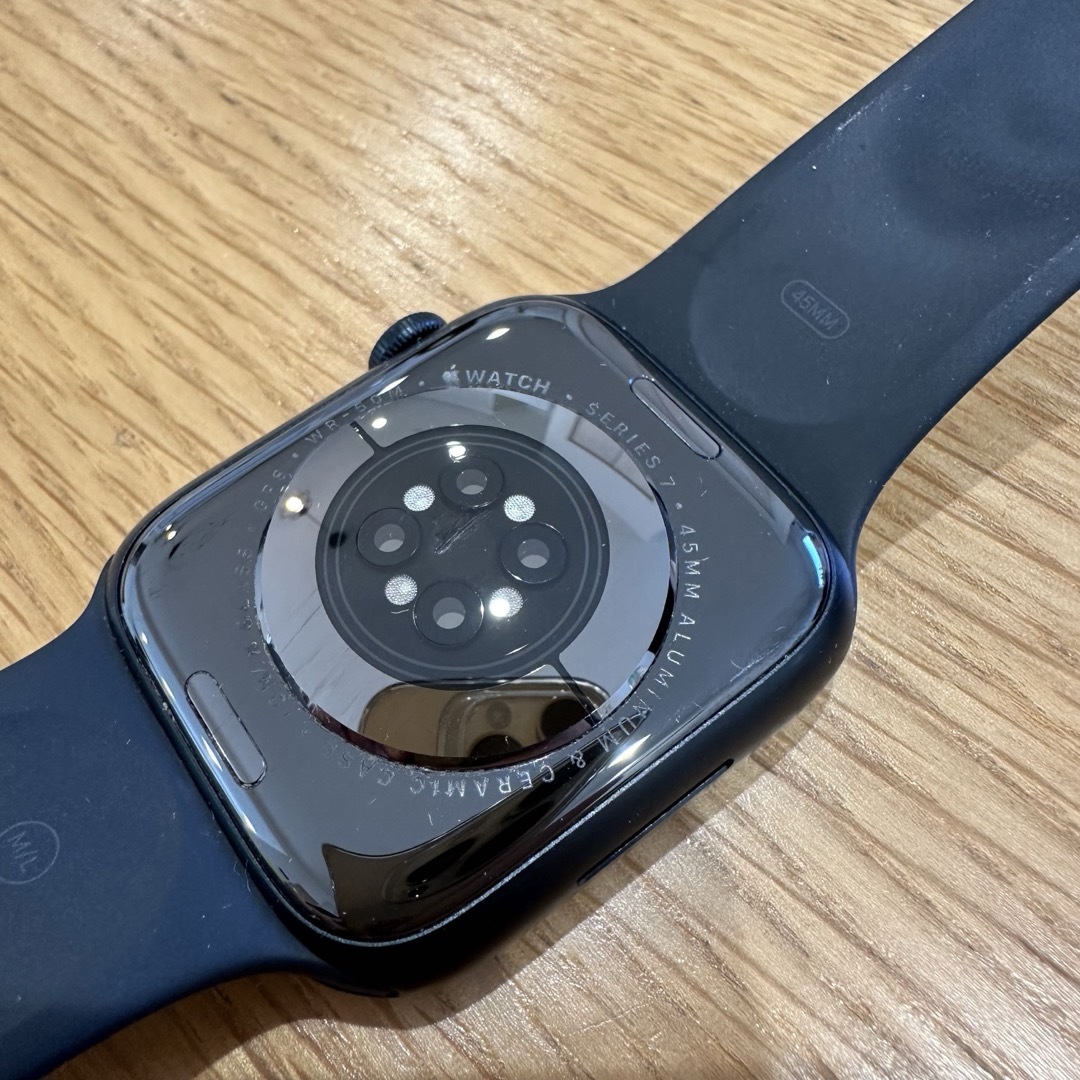 Apple Watch - Apple Watch 7 45mm GPS モデル バンド7本付きの通販 by