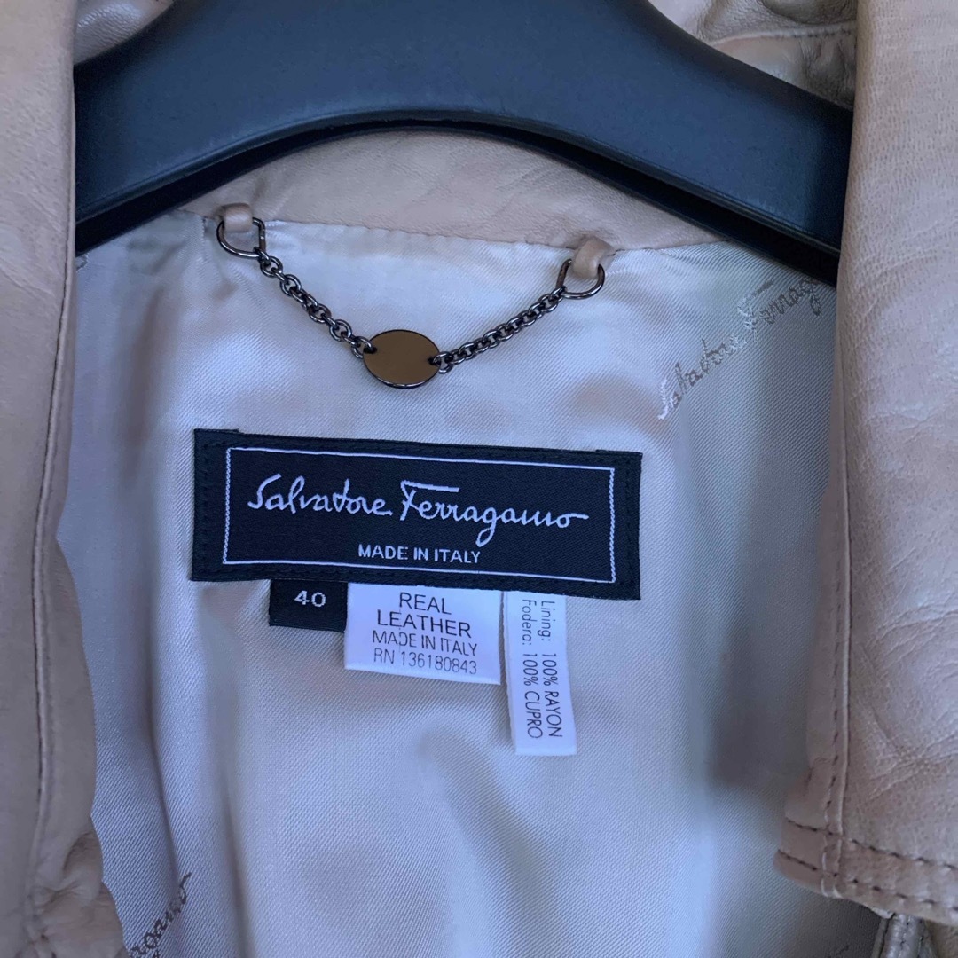 Salvatore Ferragamo - フェラガモ レザージャケットの通販 by coco's