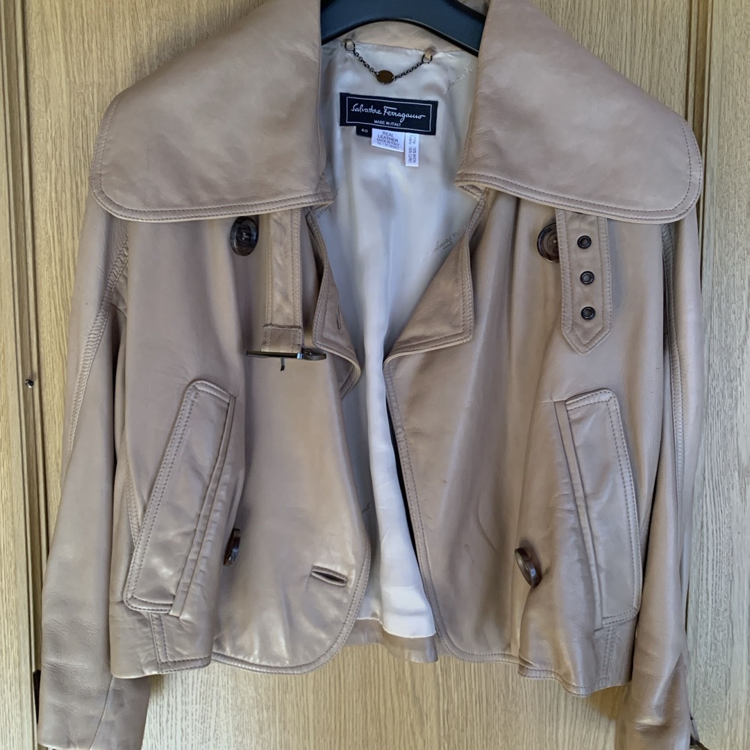 Salvatore Ferragamo - フェラガモ レザージャケットの通販 by coco's