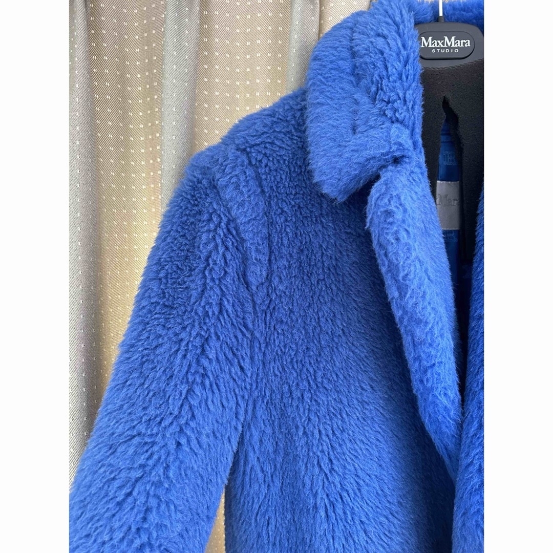 Max Mara(マックスマーラ)の専用　Max Mara テディベアコート　ミディアム丈　adenia レディースのジャケット/アウター(チェスターコート)の商品写真