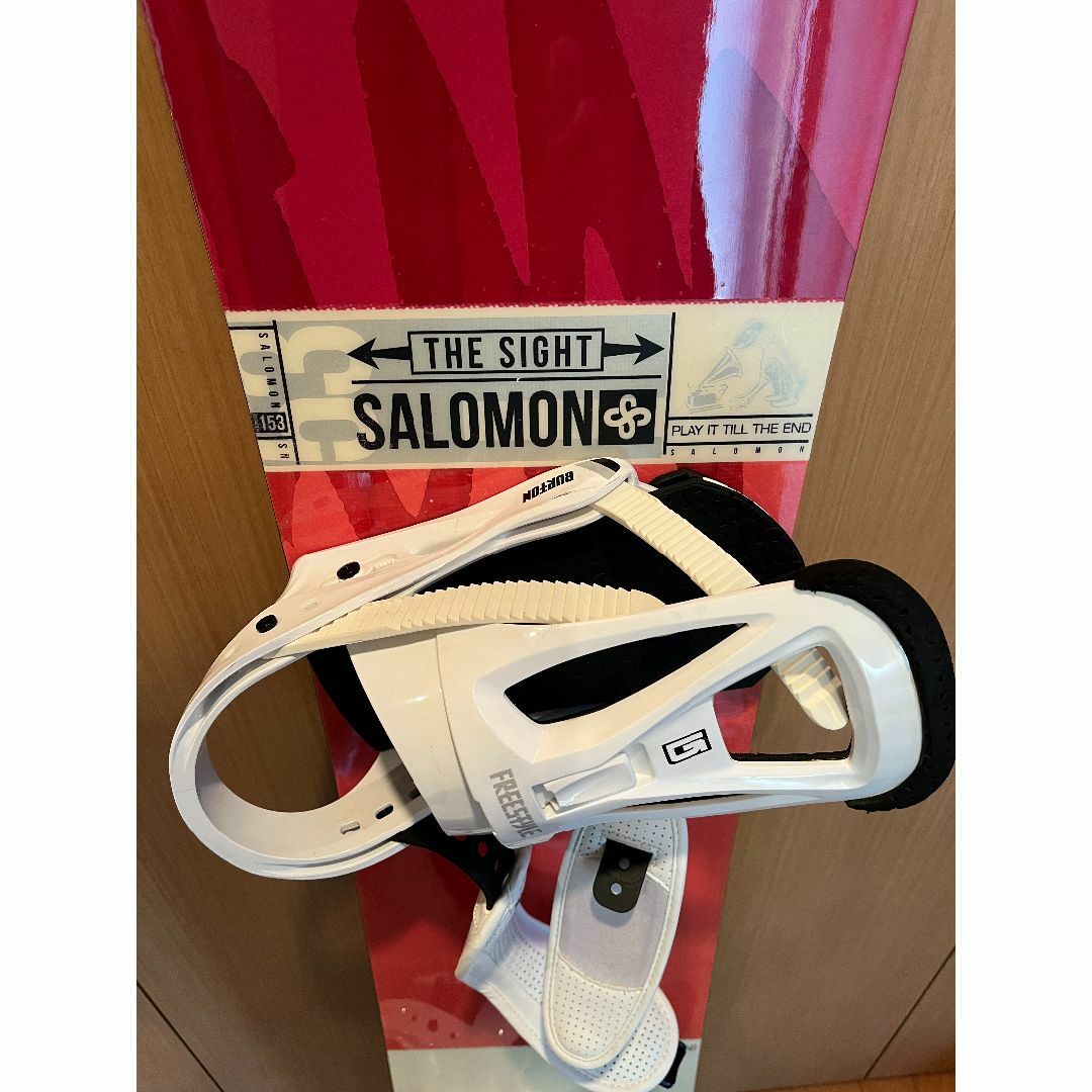 SALOMON(サロモン)のSALOMON THE SIGHTスノーボード 153cm スポーツ/アウトドアのスノーボード(ボード)の商品写真