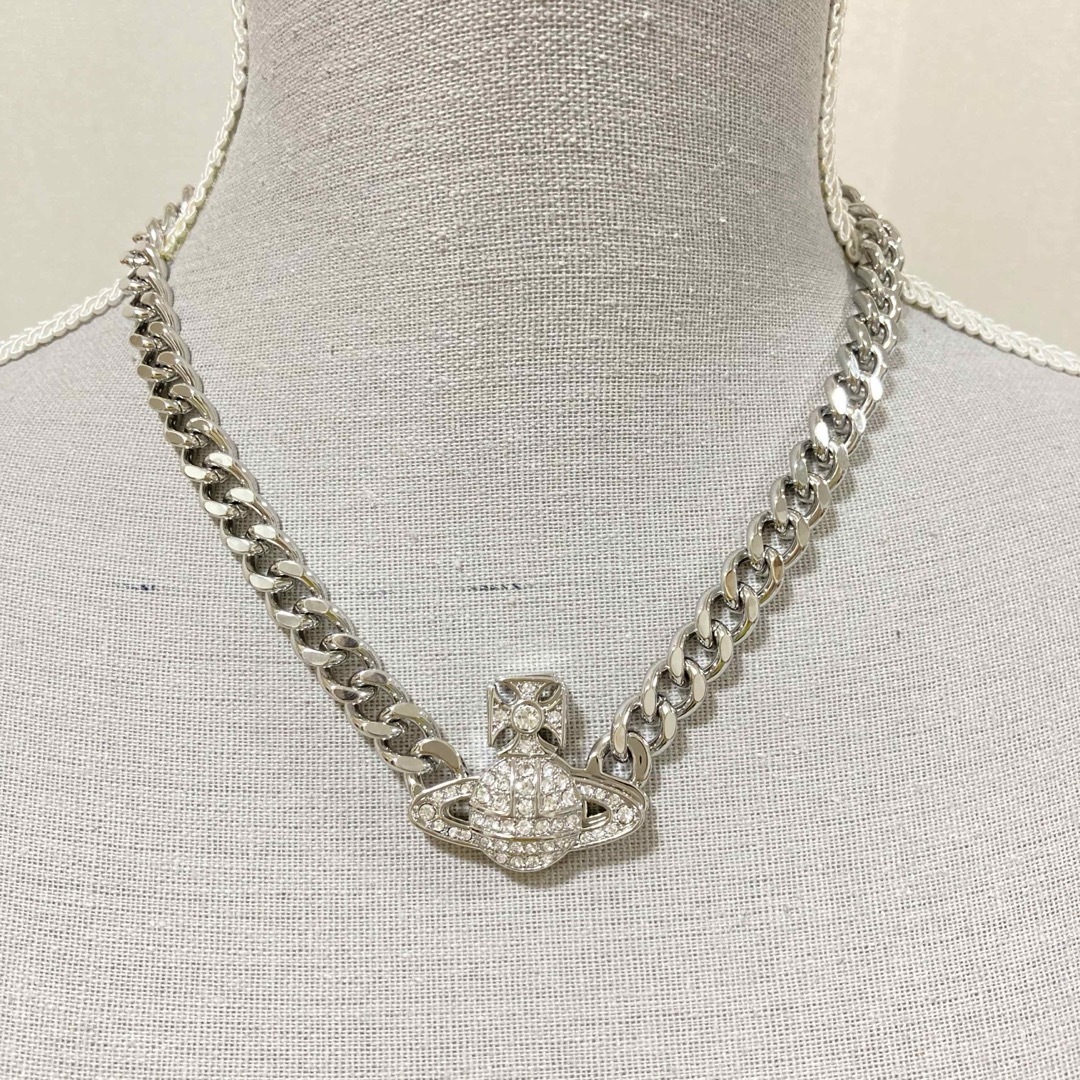 ヴィヴィアン　Graziella Small Chainチョーカー　シルバーアクセサリー