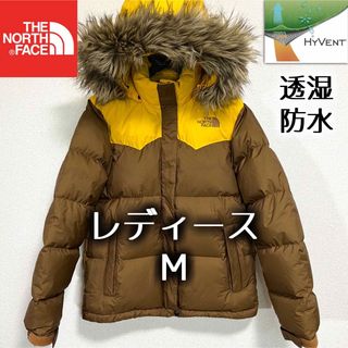 ノースフェイス(THE NORTH FACE) ファー ダウンジャケット(レディース