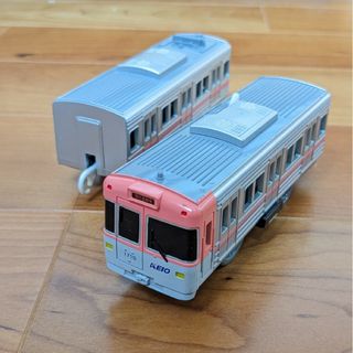 プラレール　京王1000系　サーモンピンク(電車のおもちゃ/車)