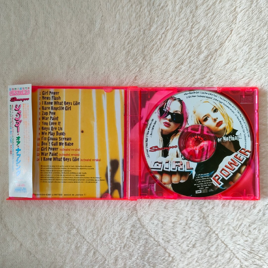 【Shampoo or Nothing!】シャンプー CD 美品 貴重 レア エンタメ/ホビーのCD(ポップス/ロック(洋楽))の商品写真