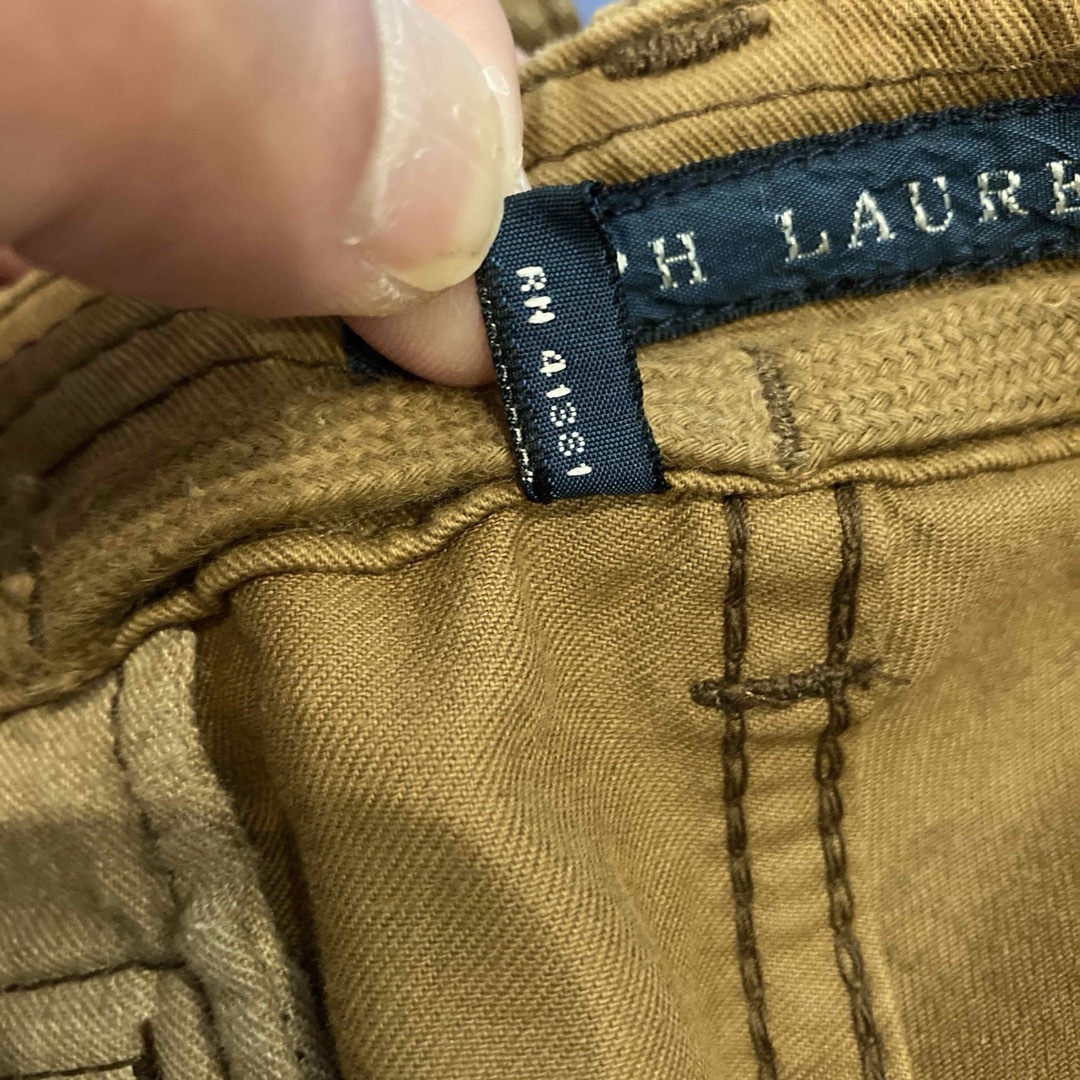 Ralph Lauren(ラルフローレン)の【希少オイルド】ラルフローレン　カーゴパンツ メンズのパンツ(ワークパンツ/カーゴパンツ)の商品写真