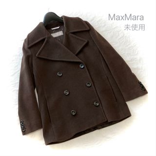 MaxMara    マックスマーラ黒色コート　春秋初冬用　20万円以上