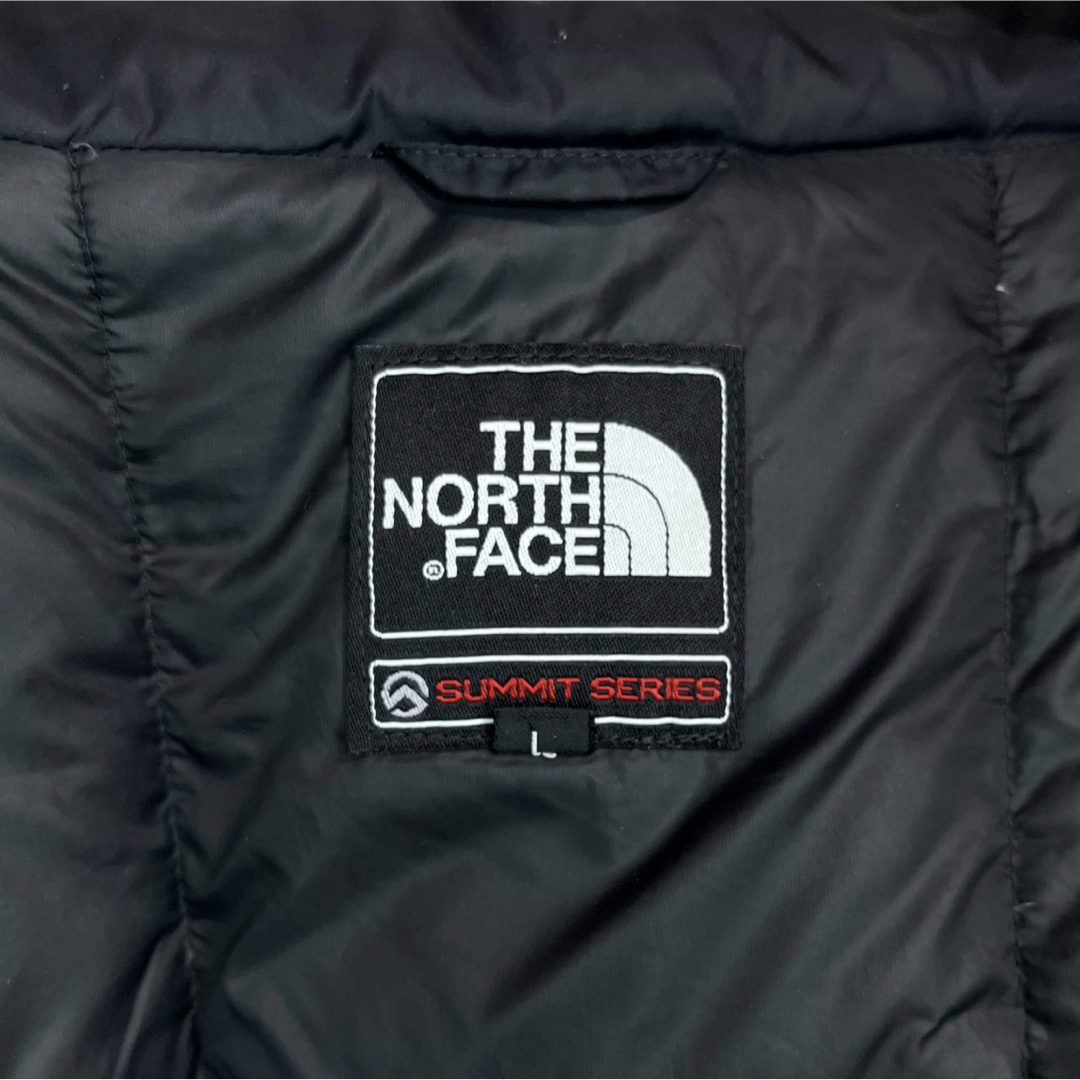 ノースフェイス 800フィル サミット ダウンジャケット 刺繍ロゴ