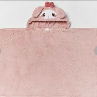 マイメロディ - マイメロディ My Melody あったかポンチョ なりきりケープ ピンク