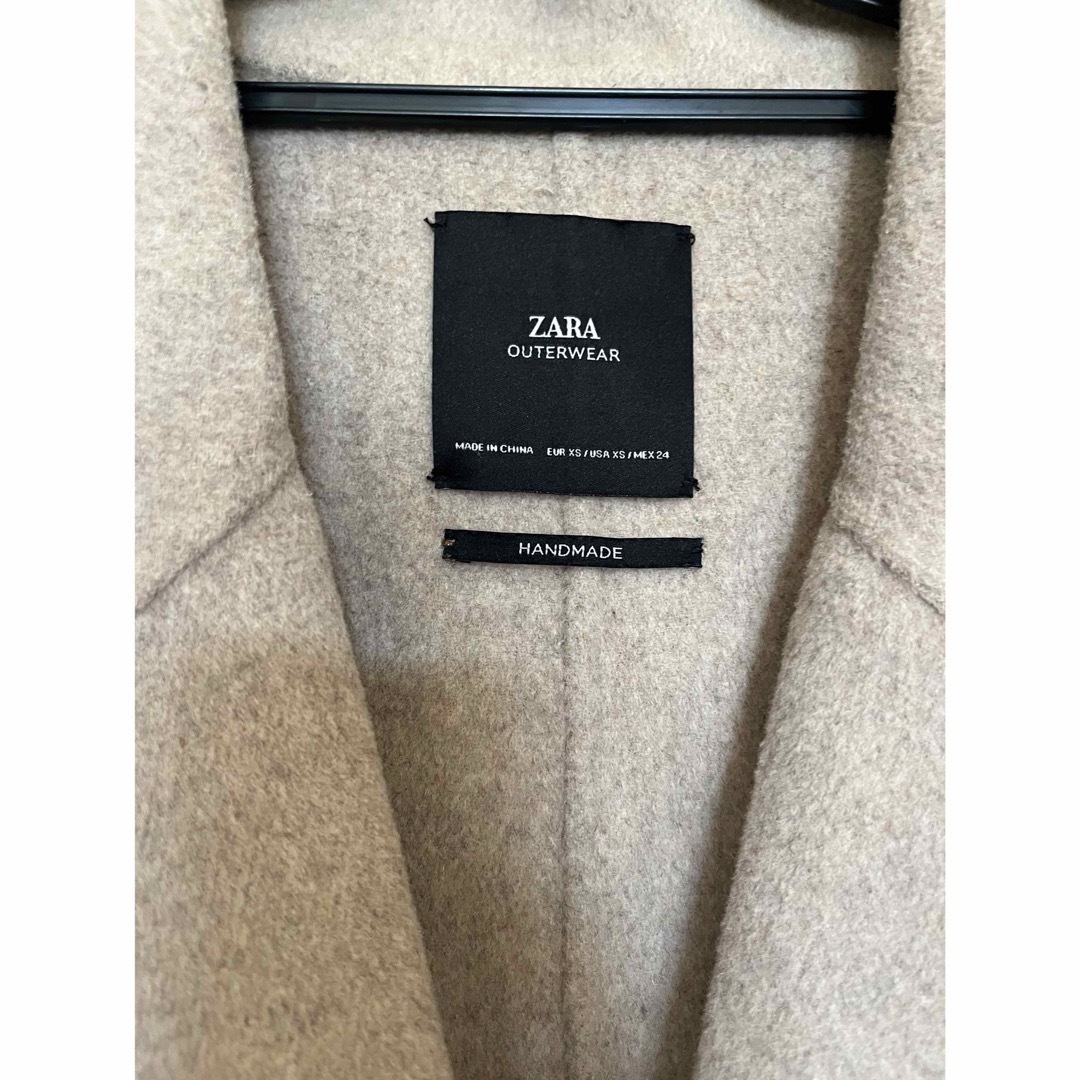 ZARA(ザラ)のZARA ウール ロングコート レディースのジャケット/アウター(ロングコート)の商品写真