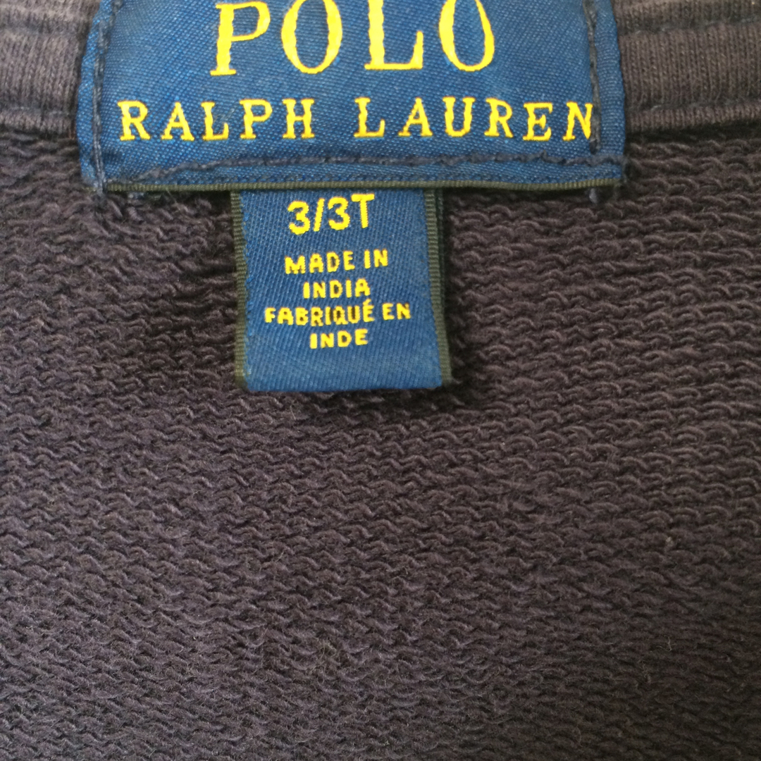 POLO RALPH LAUREN(ポロラルフローレン)のPOLO RALPH LAUREN パーカー キッズ 95 キッズ/ベビー/マタニティのキッズ服男の子用(90cm~)(ジャケット/上着)の商品写真