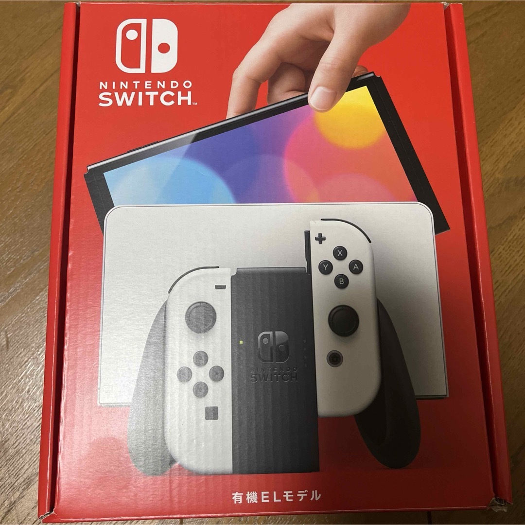 Nintendo Switch - Switch本体有機EL JCホワイト モンスターハンター