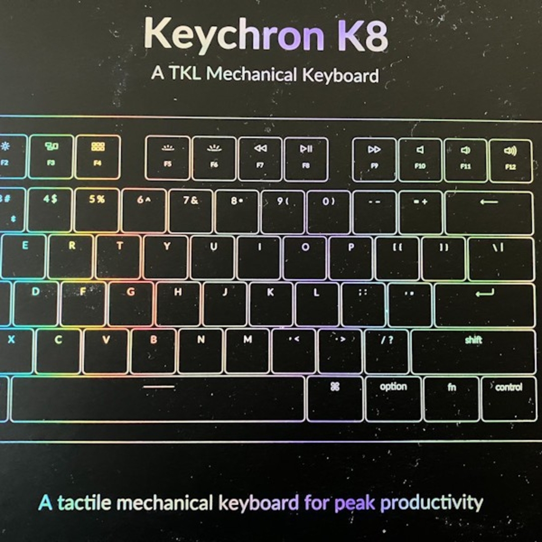 Keychron K8 A TKL Mechanical Keybord茶軸