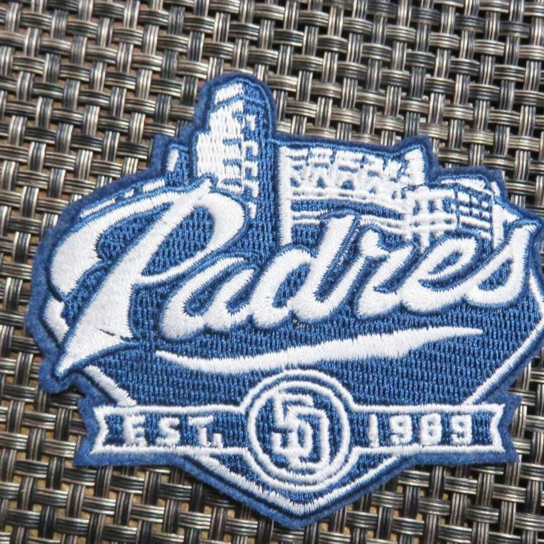 球場スタジアムSDサンディエゴ・パドレスMLB野球ベースボールワッペン■アメリカ スポーツ/アウトドアの野球(応援グッズ)の商品写真