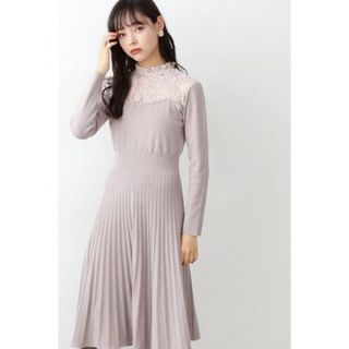 ジルスチュアート(JILLSTUART)のニットワンピース(ロングワンピース/マキシワンピース)