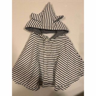 プチバトー(PETIT BATEAU)の◼︎プチバトー◼︎ベビーケープ　ポンチョ(ジャケット/コート)