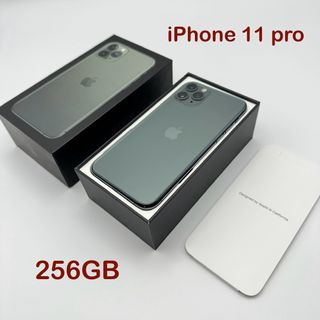 アイフォーン(iPhone)のiPhone 11 Pro 256GB Midnight Green(スマートフォン本体)