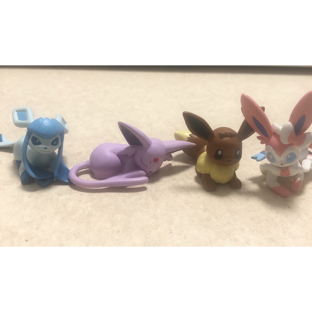 ポケモンイーブイ　フィギュアセット エンタメ/ホビーのおもちゃ/ぬいぐるみ(キャラクターグッズ)の商品写真