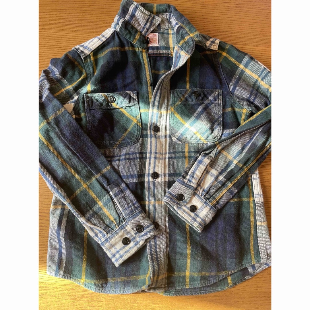 DENIM DUNGAREE(デニムダンガリー)のDENIMDUNGAREEマドラスチェックシャツ キッズ/ベビー/マタニティのキッズ服男の子用(90cm~)(ジャケット/上着)の商品写真