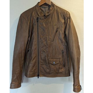 JOSEPH - JOSEPH HOMME(ジョゼフ オム) レザー ニット ジャケット