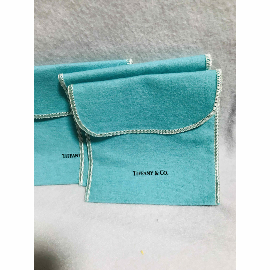 Tiffany & Co.(ティファニー)のティファニー/袋/小袋/約13×14cm/全体19cm レディースのバッグ(ショップ袋)の商品写真
