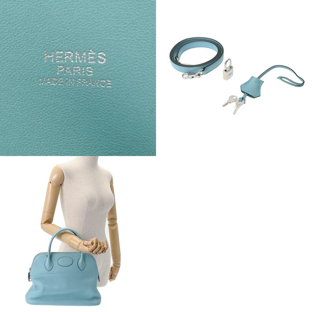 Hermes(エルメス)のエルメス ボリード 31 2WAY ハンドバッグ ブルーアトール レディースのバッグ(ハンドバッグ)の商品写真