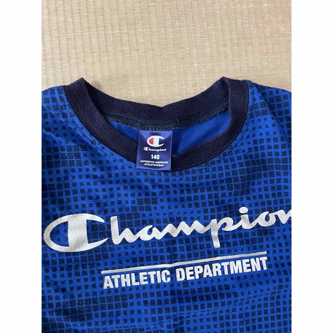 Champion(チャンピオン)のTシャツハーフパンツセットchampion140cm キッズ/ベビー/マタニティのキッズ服男の子用(90cm~)(Tシャツ/カットソー)の商品写真