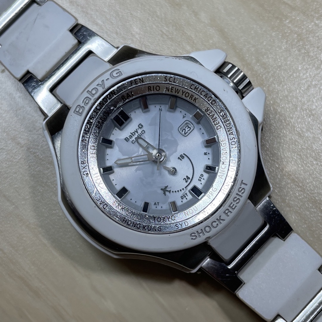 Baby-G - 【電波ソーラー】CASIO Baby-G レディース 腕時計の Baby-G - 【電波ソーラー】CASIO Baby-G レディース 腕時計の