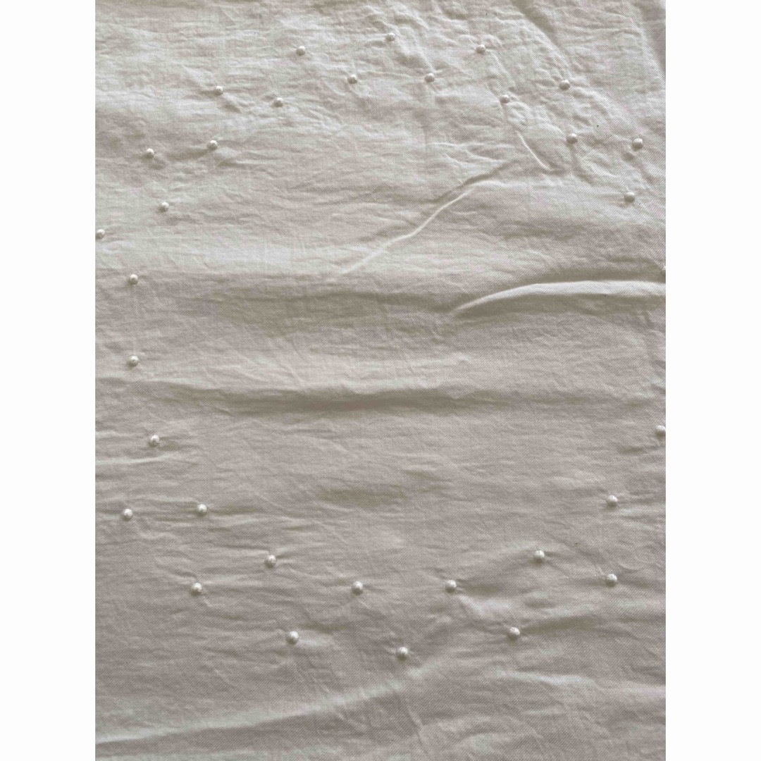MUJI (無印良品)(ムジルシリョウヒン)のハリネズミ様🦫無印良品　白い布３枚 ハンドメイドの素材/材料(生地/糸)の商品写真