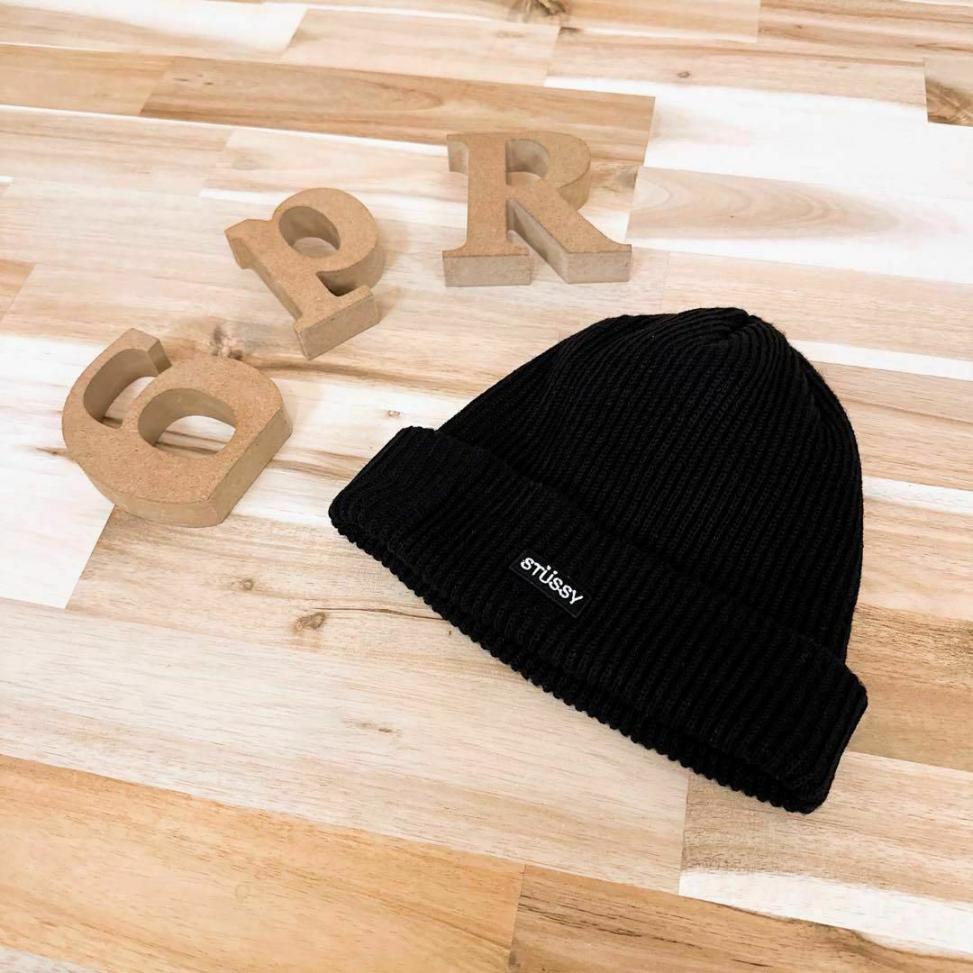 【激レア】oldstussy box logo beanie