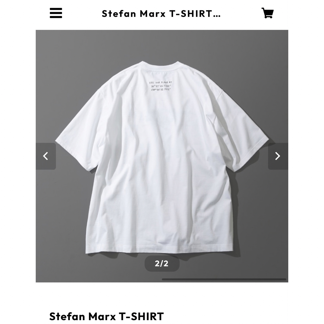 Tシャツ/カットソー(半袖/袖なし)ennoy Stefan Marx T-SHIRT