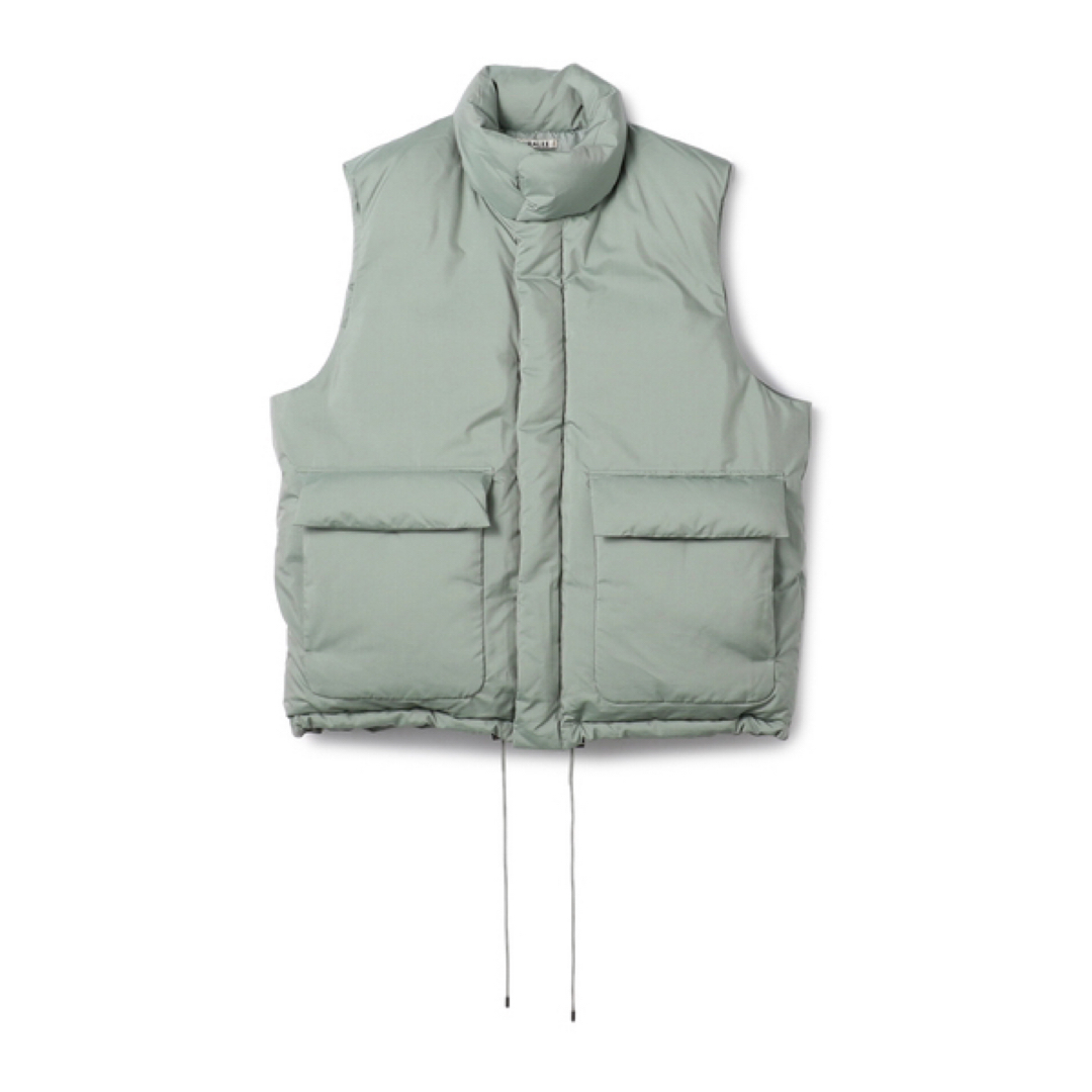 AURALEE (オーラリー)ダウンベスト(サイズ3)19AW ライトグリーン