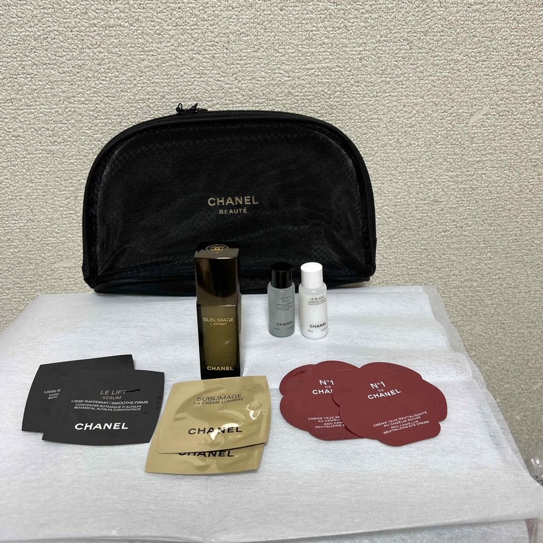 CHANEL(シャネル)の#クリスマス最終値下げ‼️サブリマージュレクストレユイルとsample コスメ/美容のスキンケア/基礎化粧品(美容液)の商品写真