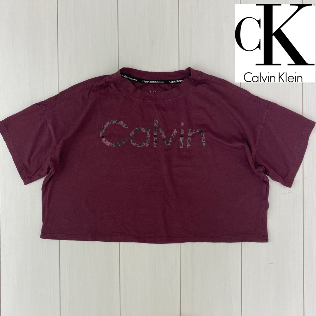 Calvin Klein(カルバンクライン)のカルバンクライン　クロップド　トップス レディースのトップス(Tシャツ(半袖/袖なし))の商品写真