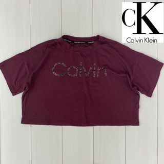 カルバンクライン(Calvin Klein)のカルバンクライン　クロップド　トップス(Tシャツ(半袖/袖なし))