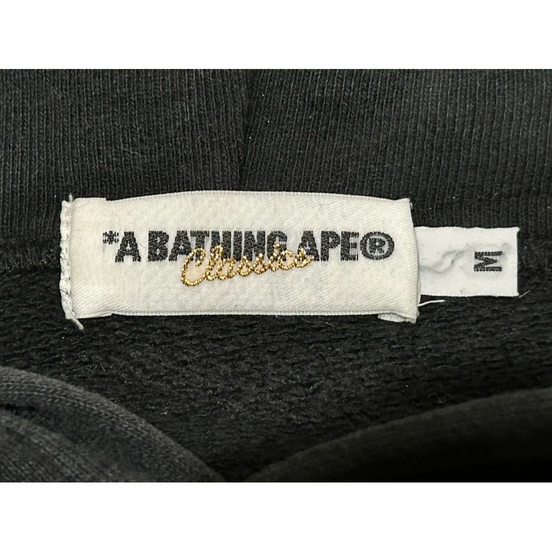 A BATHING APE(アベイシングエイプ)の＊A BATHING APE シャーク プリント プルオーバー パーカー M メンズのトップス(パーカー)の商品写真